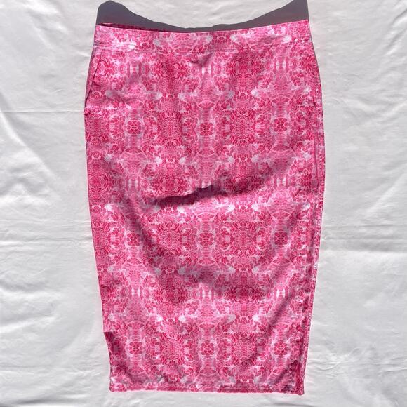 Ripskirt Dresses & Skirts - RipSkirt Hawaii Length 3 Wrap Skirt Womens XXL Pink Floral
